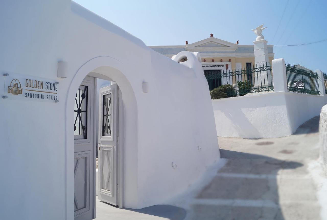 Golden Stone Santorini Suites Акротири Экстерьер фото